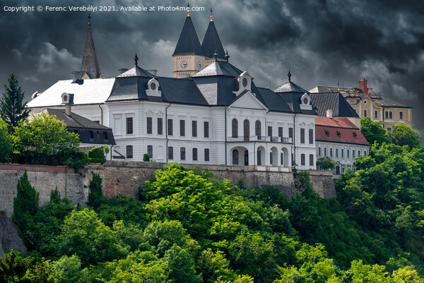 The castle of Veszprém   Picture Board by Ferenc Verebélyi