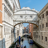 Buy canvas prints of Bridge of Sighs   by Ferenc Verebélyi