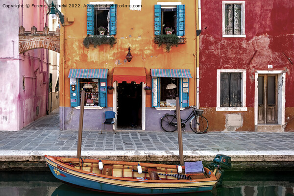 Burano style        Picture Board by Ferenc Verebélyi