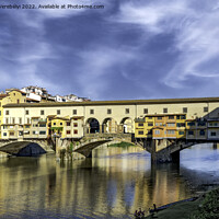 Buy canvas prints of Ponte Vecchio   by Ferenc Verebélyi