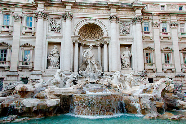 The Trevi Fountain   Picture Board by Ferenc Verebélyi