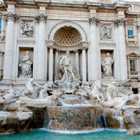 Buy canvas prints of The Trevi Fountain   by Ferenc Verebélyi