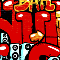 Buy canvas prints of Graffiti 19 by Alan Harman