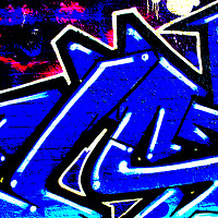 Buy canvas prints of Graffiti 13 by Alan Harman