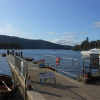 Buy canvas prints of Windermere Pier by Gemma Compton