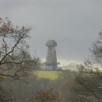 Buy canvas prints of Windmill near Sandhurst Kent by Ursula Keene