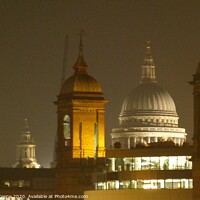 Buy canvas prints of Domes of London  by Ursula Keene