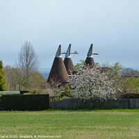 Buy canvas prints of Oast House in Kent by Ursula Keene