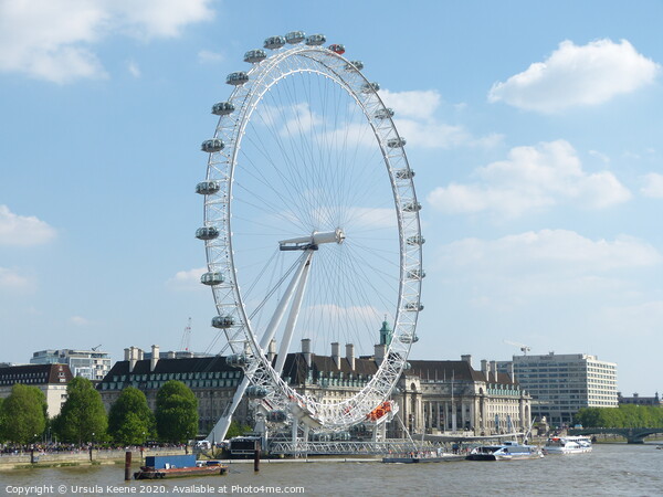 London Eye Picture Board by Ursula Keene