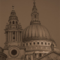 Buy canvas prints of St Pauls of Old by David Crumpler