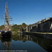Buy canvas prints of Charlestown reflections by Barbara Ambrose