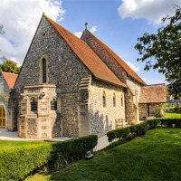 Buy canvas prints of East Dean St Simon & St Jude by Robert  Radford