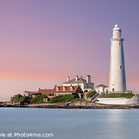 Buy canvas prints of St Mary LightHouse by nick coombs