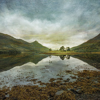 Buy canvas prints of Scottish Loch and Island by nick coombs