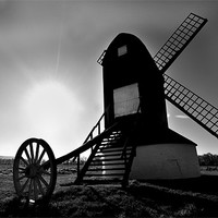 Buy canvas prints of Pitstone Windmill by Steve Watson