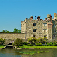 Buy canvas prints of LEEDS CASTLE by Terry Luckings