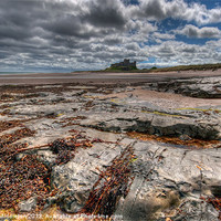 Buy canvas prints of Bamburgh Castle, Northumberland by Beverley Middleton