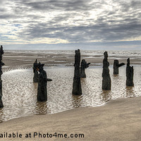Buy canvas prints of Spurn Point Breakers by Beverley Middleton