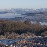Buy canvas prints of South Lakes Frosty morning by Beverley Middleton