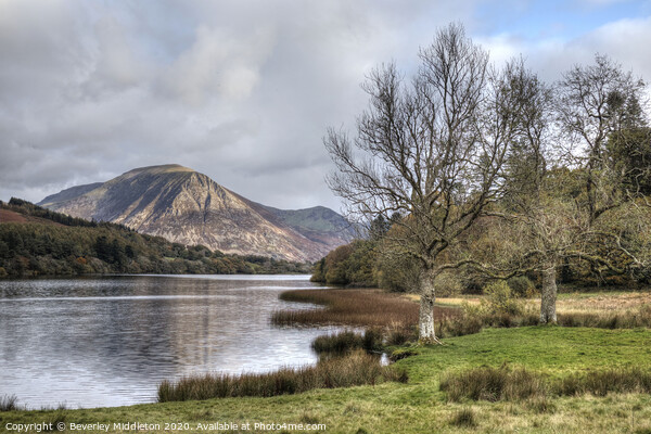 Grasmoor and Loweswater Picture Board by Beverley Middleton