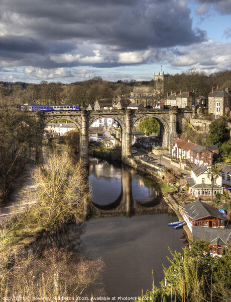 Knaresborough view of the town. Picture Board by Beverley Middleton