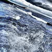 Buy canvas prints of Stormy Sea by Rachel Fawcett