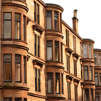 Buy canvas prints of Tenement Flats by Patrick Smith