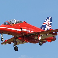 Buy canvas prints of  Red Arrow by Gordon Holmes