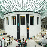 Buy canvas prints of Great Court British Museum by subha pattnaik