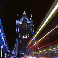 Buy canvas prints of Tower Bridge By Night by subha pattnaik