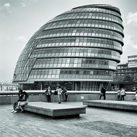 Buy canvas prints of City Hall, London by Steve Wilcox