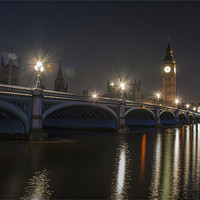 Buy canvas prints of Westminster Bridge by Michal Bakala