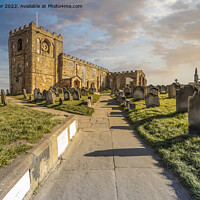 Buy canvas prints of St Marys Church Whitby by keith sayer