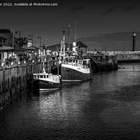 Buy canvas prints of Whitby Harbour by keith sayer