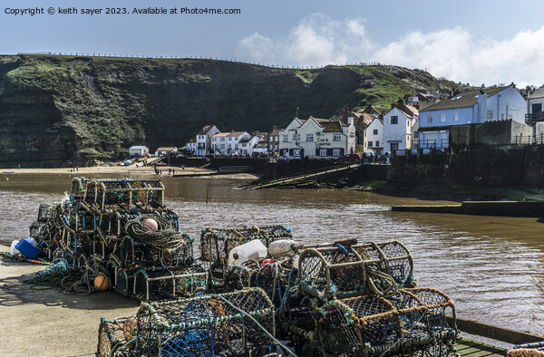 A Picturesque Fishing Village Framed Print by keith sayer