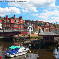 Buy canvas prints of Open For Business At Whitby by keith sayer