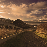 Buy canvas prints of Path To The Beach at Saltburn by keith sayer