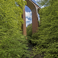 Buy canvas prints of Skelton Viaduct by keith sayer