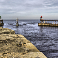 Buy canvas prints of Harbour Mouth Entrance by keith sayer