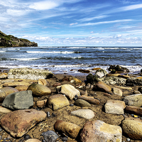 Buy canvas prints of Sandsend Ness by keith sayer