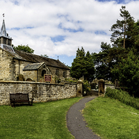 Buy canvas prints of St Aidens Church Gillamoor 1 by keith sayer