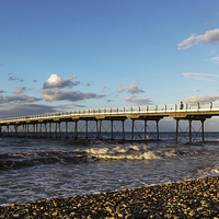 Buy canvas prints of  Saltburn Pier by keith sayer