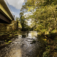 Buy canvas prints of  The Bridges Of Glaisdale by keith sayer