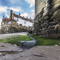 Buy canvas prints of  The Old Coastguard Station Robin hoods Bay by keith sayer