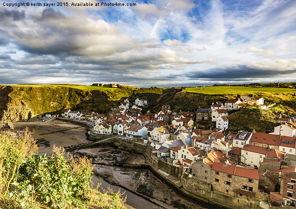  The Village of Staithes  Picture Board by keith sayer