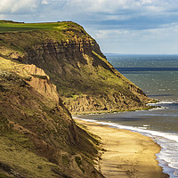 Buy canvas prints of Imposing Cliffs by keith sayer