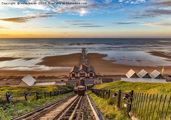 A Majestic View of Saltburn Pier Picture Board by keith sayer