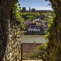 Buy canvas prints of Whitby through the tunnel by keith sayer