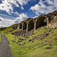 Buy canvas prints of Ironstone Kilns Rosedale by keith sayer