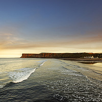 Buy canvas prints of Huntcliff Saltburn-by-the-sea by keith sayer
